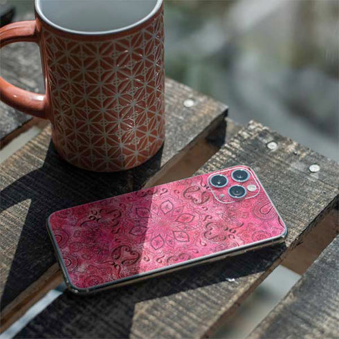 Pink Zen Ginseng iPhone 11 Pro Skin
